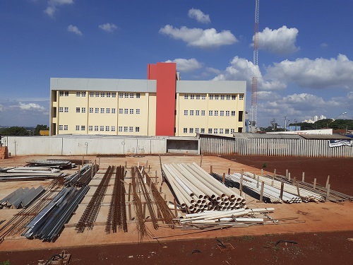Samu Building Após muitos atrasos e oito aditivos, construção da nova sede do Samu ...